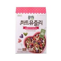 [우리집]하트뮤즐리 (320g) 간편식 아침대용 캠핑 자취생 간단식사 맛있는한끼 풀무원 1개 2개 3개 4개 5개 6개 7개 8개 9개 10개 11개 12개 13개 14개 15개, 25개