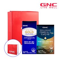 GNC 울트라메가골드+ 트리플스트렝스오메가3 코엔자임 Q10 1세트 (남여공용 건강세트)
