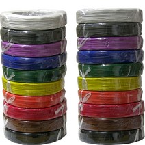UL전선 UL1015 AWG18 1롤/리드와이어 와이어 전선, 색상선택, GY