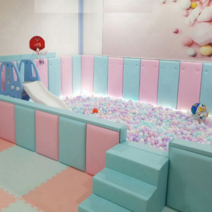 아기방 유아벽쿠션 벽매트 침대 놀이방 태권도장 거실복도 거실 핑크외 30X30 40X40, 민트