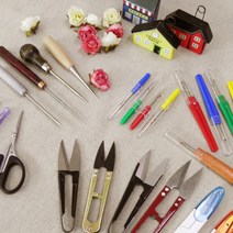 핸드메이드114 봉제용 쪽가위 실뜯개 송곳 조기자석 핀셋 드라이버 모음 가위/실뜯개, SS05 안전캡쪽가위 핑크 (1개 3000원)