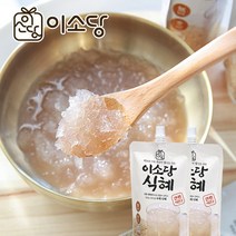 이소당 유기농 수제 살엄음 식혜 350ml 10팩 국내산