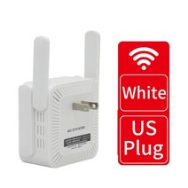 파워딜 1200Mbps 와이파이 리피터 듀얼 밴드 무선 범위 확장기 장거리 신호 증폭기 2.4G 및 5G, 02 US Plug_02 White