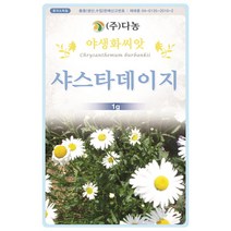도라지꽃 3g - 야생화 씨앗 꽃씨 씨 꽃씨앗 도라지씨앗 도라지씨 다년생꽃씨 여러해살이 야생화씨 야생화씨앗 꽃, 30_다농_샤스타데이지(1g)