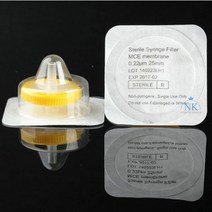 파라필름 10 개/몫 실험실 13mm 25mm 기공 크기 0.22um/0.45um 일회용 멸균 주사기 필터 CA/나일론/PES/PVD, 10 13mm 0.45um PVDF