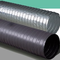 후렉시블 알루미늄(은박) 타포린 후드 자바라 닥트호스 주름관 덕트자재 부속, 2.5M, 75mm (3인치), 1개