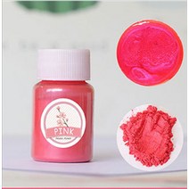 골드 금색 금분 페인트 커스텀 금분칠 불상용 아크릴 물감 방수 칼라 용량 다양 Diy, 분홍색, 20ml