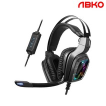 앱코 BR01S 리얼 7.1채널 RGB 게이밍 헤드셋, 1