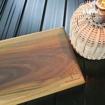 늘솜우드 유창목 캠핑 도마 원목 조리도구, 유창목캠퍼도마