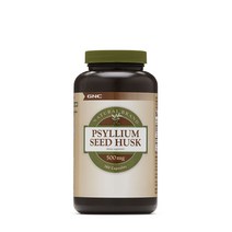GNC 실리엄 씨드 허스크 500mg 캡슐 무설탕, 180개입, 1개