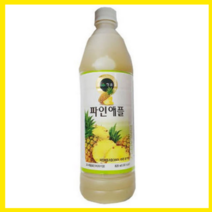 청솔 파인애플 음료베이스 835ml / 과일원액, 12개