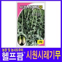 헬프팜 시원시래기무 30g 씨앗 종자 그린하트바이오