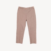 UNIQLO 유니클로 건클럽체크 밴딩 팬츠 WOMAN_M