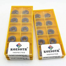 밀링 툴 선반 공구 RPMT1204 RPMW1003 RPMT10T3MO E JS VP15TF 내부 원형 초경 인서트 RPMT 1204CNC 금속 터닝, [01] 10PCS, [03] RPMW1003MO VP15TF