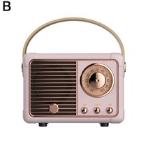 명품스피커 블루투스 가성비 감성 우드 레트로 미니 레트로 Hifi 스테레오 블루투스 V5.0 스피커 휴대용 무, 02 B