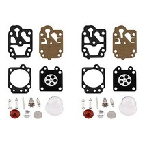 엔진톱 TSUCIA Walbro WYJ WYL 시리즈 기화기 수리 다이어프램 세트 호환 제품 12피스 세트(1세트), 2세트, 1세트