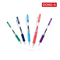 동아 Q노크 큐노크 중성펜 0.5mm 3색 1타스 12개입, 블루