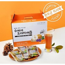 도라지 배즙 120ml X50포 수세미 도라지 배 즙
