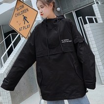 아노락바람막이 반집업 하프 후드자켓 점퍼 INSUM46N