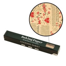 샌드위치포장지 빈티지 인쇄 오븐 오일 종이 포장지 에어 프라이어 핫 목포, a