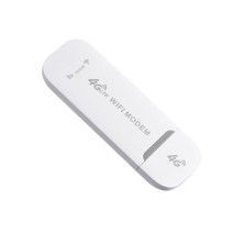 LTE 라우터 무선 인터넷 휴대용 핫스팟 동글이 차량용 USB 와이파이 라우터, A LTE 라우터 흰색