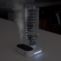 페트병 가습기 생수통 세척쉬운 필터없는 미니 캠핑용 사무실 노필터 가습기 usb 무선