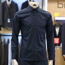 코오롱 브렌우드 22년 F/W [노타이] 솔리드 슬림 드레스셔츠 BRSDX221NYX