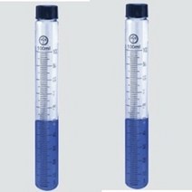 유리눈금캡시험관(15x150mm/1pcs) 10ml 투명 실험용시험관(경질유리)