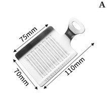 마늘수확기기1pc Stainless Steel Ginger Grinder Tool Mustard Grinder Garlic Grinder Kitchen Fruit Roo, 01 A