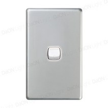 다온조명 르그랑 엑셀 실버) 스위치1구 + 국내전용피스