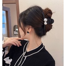 투펄 포인트 올림머리 헤어 집게핀 머리핀