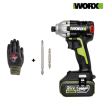 WORX 웍스 충전임팩드라이버 WU290D.1 20V 4.0AH