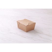 (트레이마켓) 상214X156X64 하197X140 / 71oz / 파스타용기 샐러드 크라프트박스 볶음밥 누들박스 대 100개