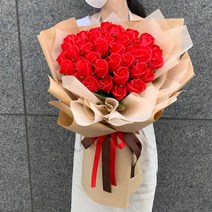 50송이 비누꽃다발, 50송이꽃다발_핑크