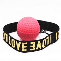 권투 반사 공 장비 펀치 가방 반응 민첩성 속도 초점 눈 조정 훈련, B red 20g