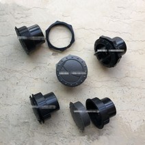 캐러밴 RV 해양 보트 요트 에어컨 환기 70mm 너트 고정 콘센트 LS-70, 01 Grey