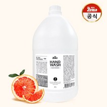 핸드워시 리필 대용량 폼타입 거품비누 4L 자몽향, 4000ml