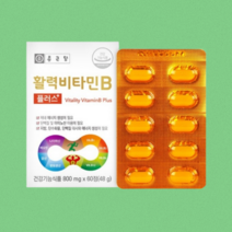 비타민B 종근당 고농축 비타민B군 음식 B12효능 수용성 컴플렉스 역할 약 2개월분, 2박스 120정, 2개