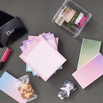 (모니상점) 아이씨엘 그리드 노트 패드 (S) 대떡메 모눈노트, 3. 바이올렛