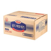 골드마요네즈(스파우트팩) 3.2KG(주)시아스 BOX(4), 단품