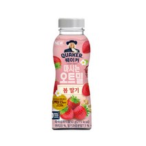 칠성 쉐이크 아침 식사 대용 퀘이커 마시는 오트밀 오트 & 봄딸기 한박스 건강식 간편식 식단조절 선식 50G 20개, 22세트