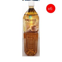 [더착한푸드]까페브라운시럽(참존 1.5L) 6개 식자재마트 대용량 업소용 시럽 커피시럽 대상카페시럽