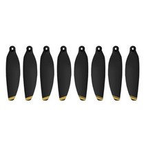 드론 프로펠러 DJI Mavic 미니 4726 경량 소품 블레이드 윙 팬 액세서리 예비 부품 스크류 키트 용 2/4PCS 교체, [05] 8PCS Black Gold