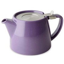 포라이프 인스탬프 찻주전자 티팟 530ml 하얀색 309 Wht, 퍼플