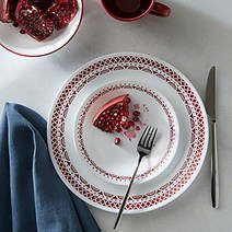 Corelle Cordoba Chip & Break Resistant 16pc Dinner Set Service for 4 Vitrelle glass