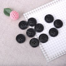짱패브릭 (10개) 369 23mm 블랙투톤단추