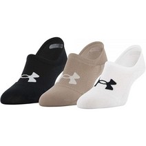 Under Armour 여성용 Breathe Lite 울트라 로우 양말 멀티팩