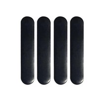 4Pcs 골프 리드 테이프 접착 테니스 라켓에 대한 스윙 무게 추가, Black