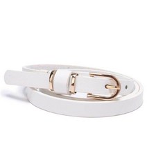 여성용 스키니 솔리드 가죽 드레스 벨트 90cm ~ 135cm Ceinture Femme 10 가지 색상
