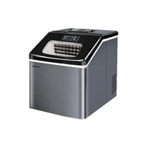 시원한 220V HICON 새로운 제빙기 상업용 찻집 소형 미니 사각 얼음 25kg 가정용 자동 제빙기, 협동사, 수돗물